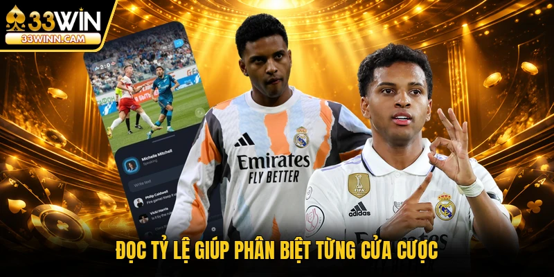 Đọc tỷ lệ giúp phân biệt từng cửa cược
